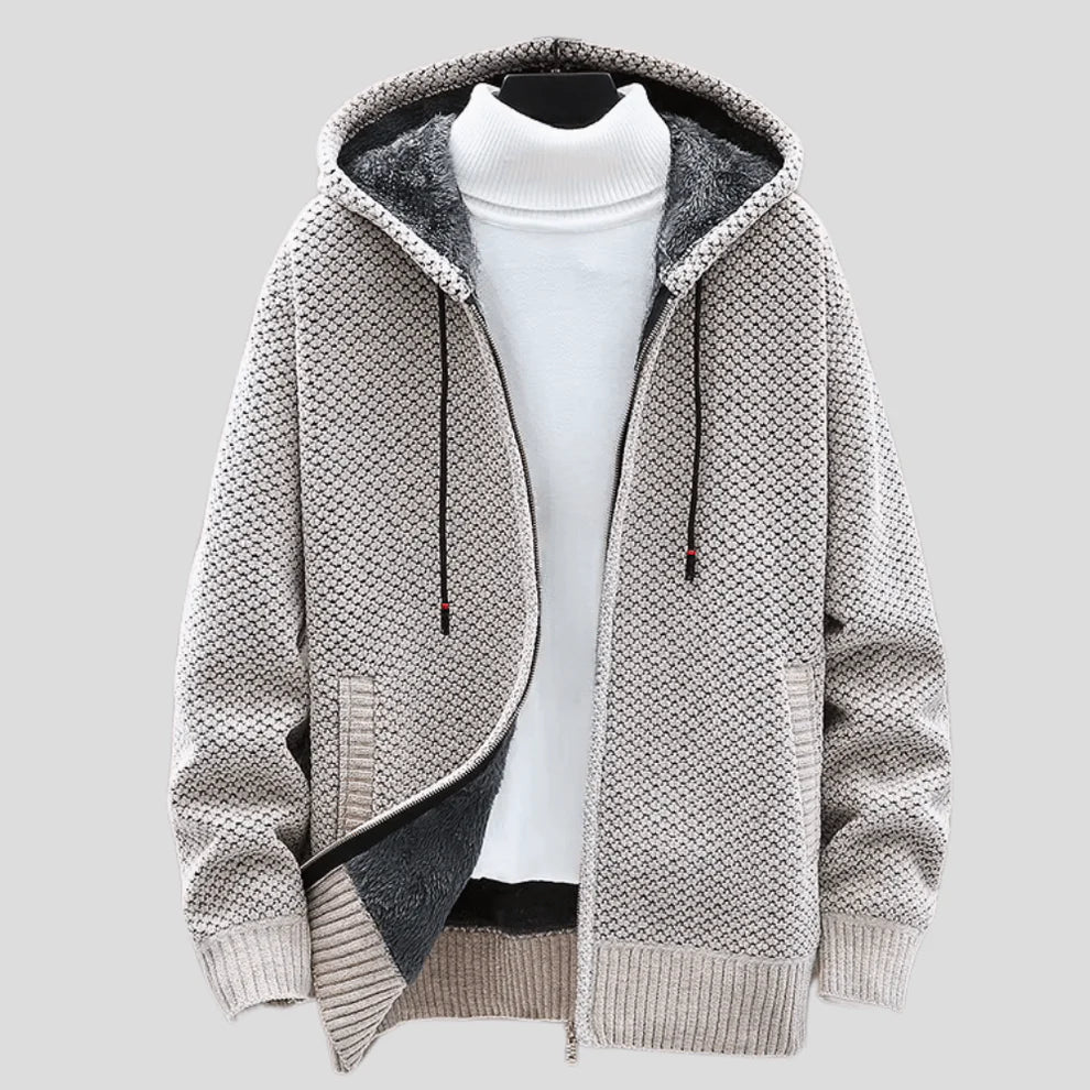 Daniel™ | Miejska Bluza Rozpinana z Kapturem