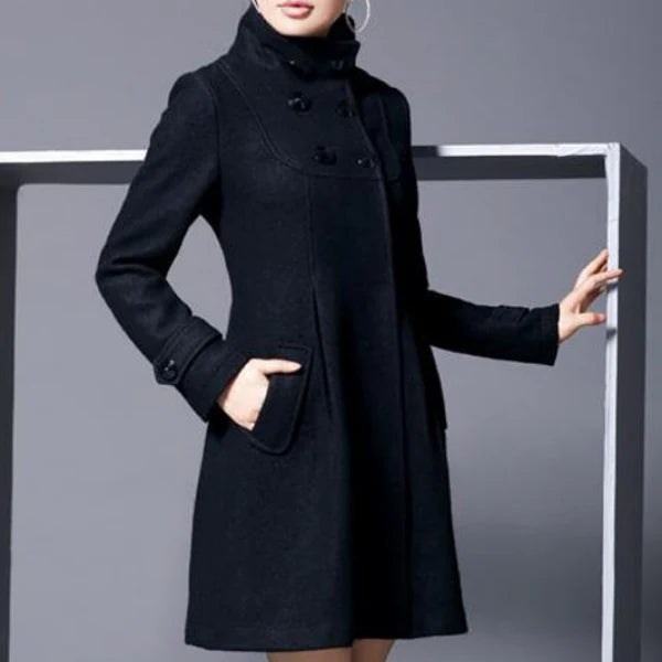 Vera™ | Elegancka Zimowa Kurtka z Kapturem