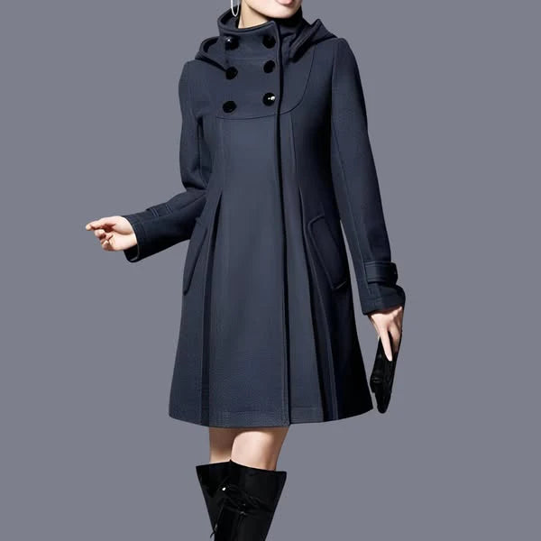 Vera™ | Elegancka Zimowa Kurtka z Kapturem