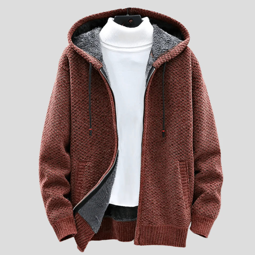 Daniel™ | Miejska Bluza Rozpinana z Kapturem