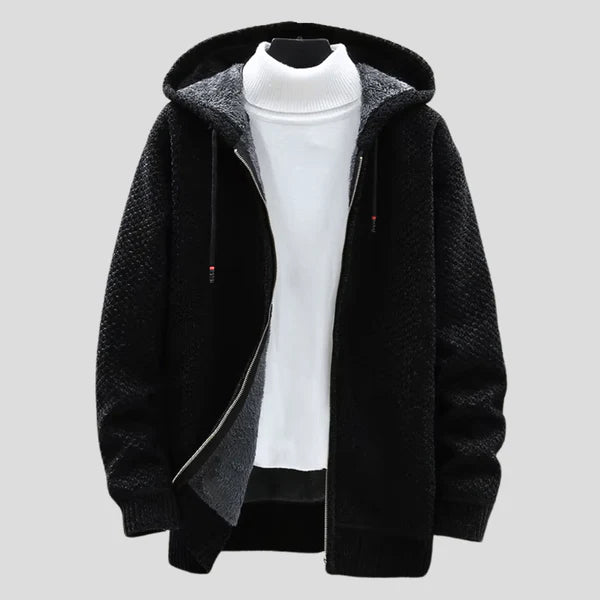 Daniel™ | Miejska Bluza Rozpinana z Kapturem