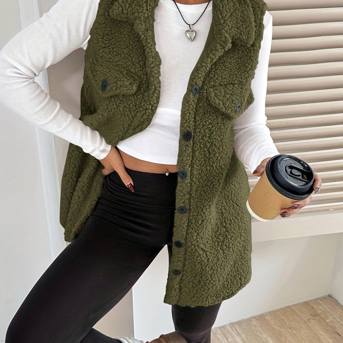 Aurelia – Elegancka Kamizelka Blazer Bez Rękawów