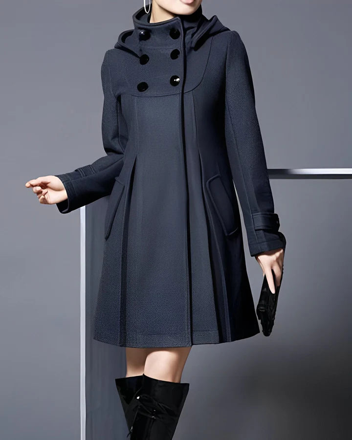 Vera™ | Elegancka Zimowa Kurtka z Kapturem