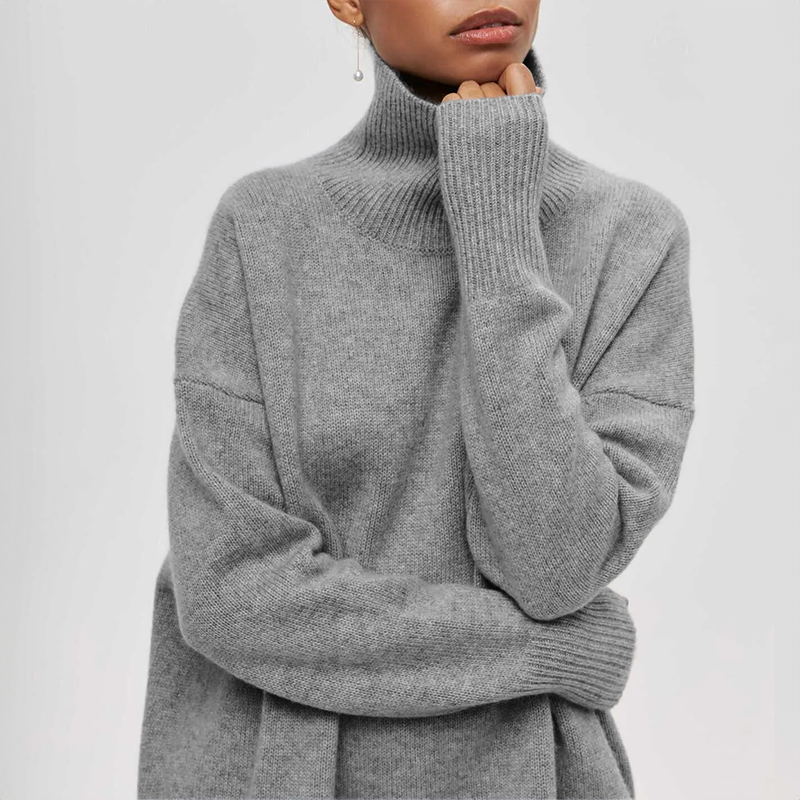Ewa – Elegancki sweter polo na każdą okazję