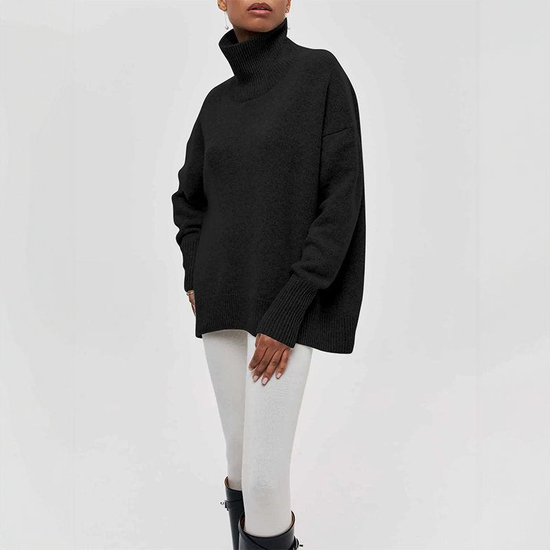 Ewa – Elegancki sweter polo na każdą okazję