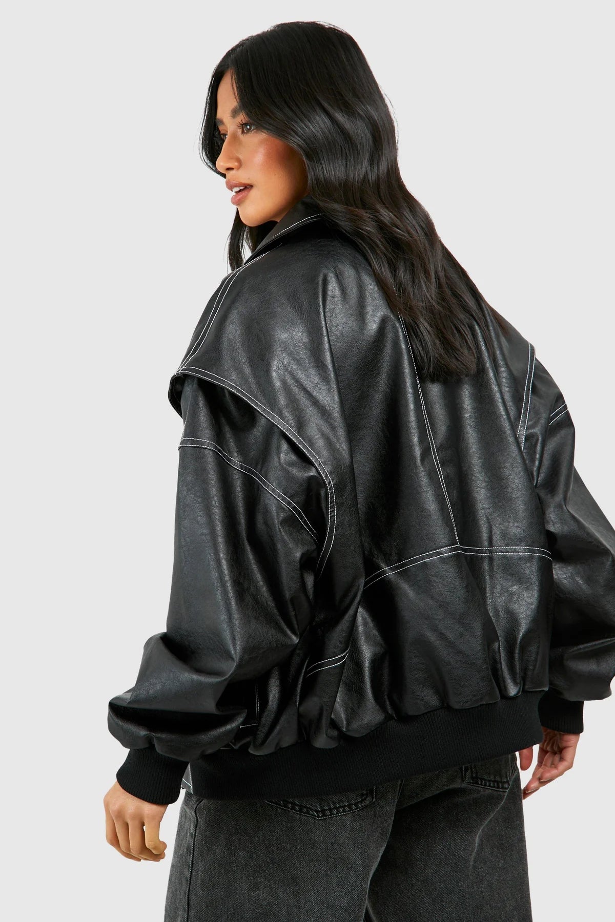 Elviana™ | Klasyczna Skórzana Kurtka Bomber