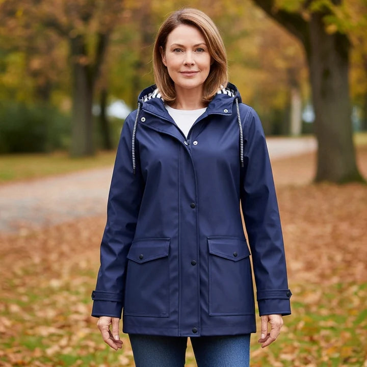 Julia™ | Elegancki Wodoodporny Płaszcz