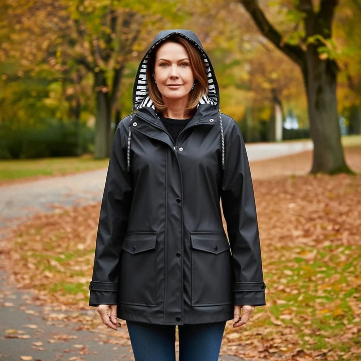 Julia™ | Elegancki Wodoodporny Płaszcz