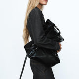 Zestaw Sascha Denim | Zestaw dla kobiet z dopasowanym topem i pasującymi spodniami