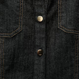 Zestaw Sascha Denim | Zestaw dla kobiet z dopasowanym topem i pasującymi spodniami