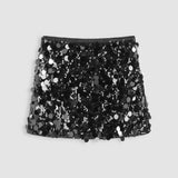 Spódnica Mini Aurora z cekinami – Blask, styl i perfekcyjne dopasowanie