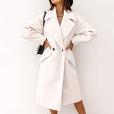 Aurora | Nowoczesny, klasyczny płaszcz damski z wełny na zimę