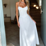 Eliza | Sukienka Maxi o Eleganckim Letnim Kroju