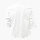 Brent | Męska nowoczesna koszula w paski z kołnierzykiem i długim rękawem – Elegancki strój na co dzień i na imprezy