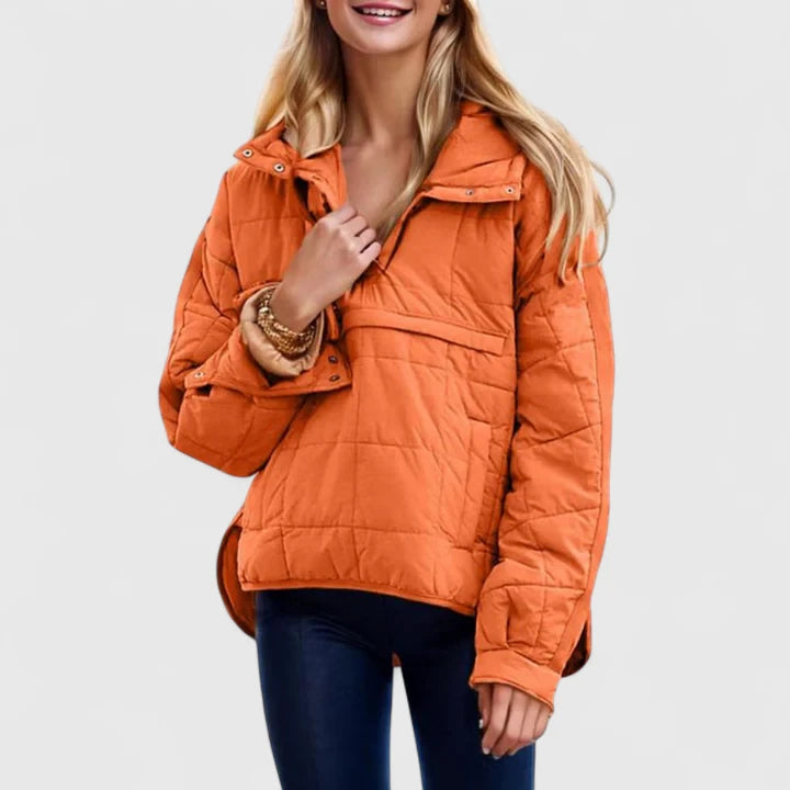 Maja – Oversize kapturowy pulower dla maksymalnego komfort
