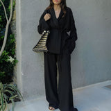 Meral | Dwuczęściowy komplet lniany