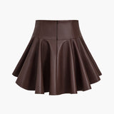 Marigold | Zabawna spódnica w stylu skate z wysokim stanem i rozkloszowanym dołem