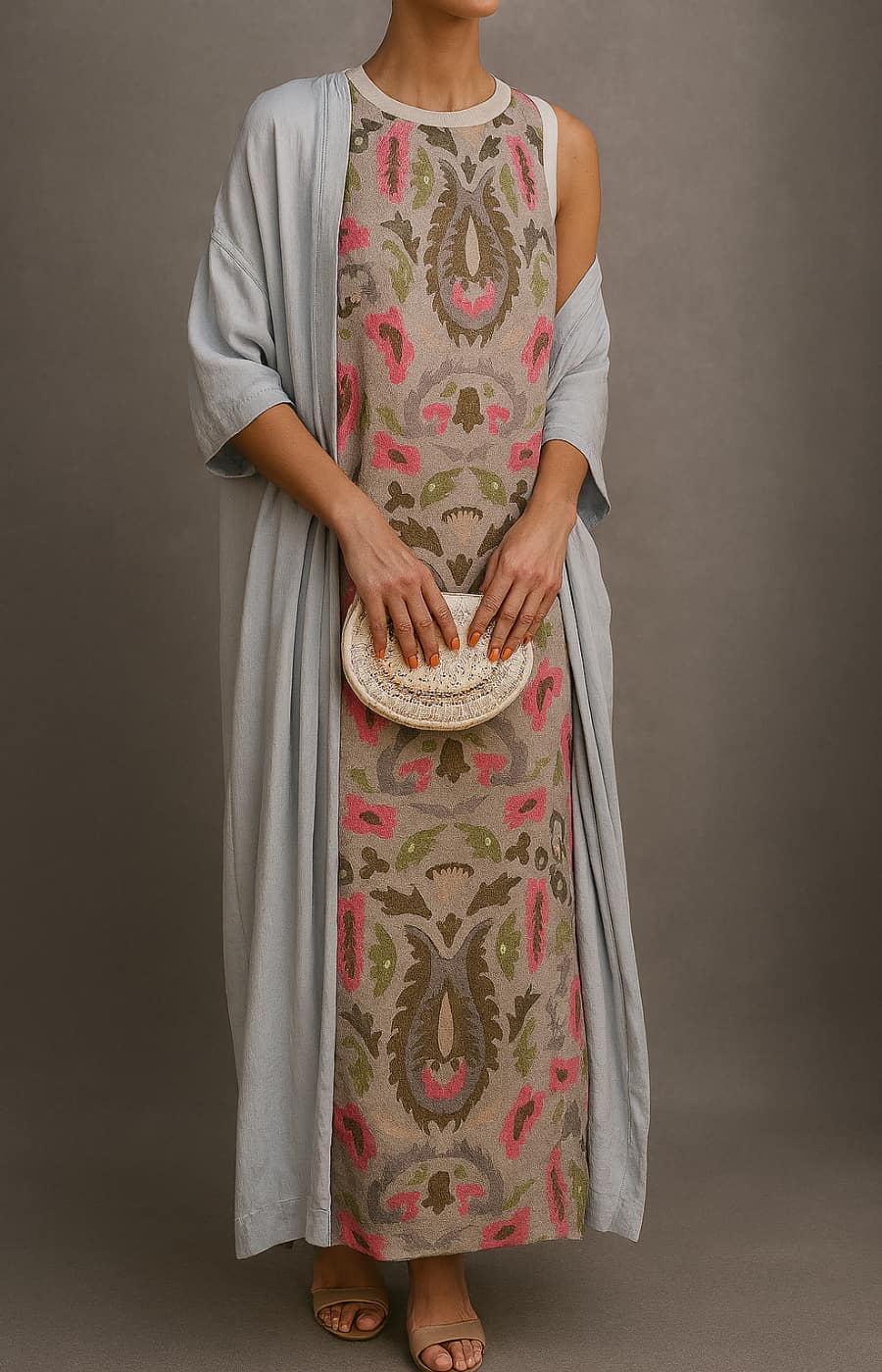 Raffaella | Elegancka długa sukienka