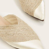 Zuzanna | Modne espadryle z odkrytą piętą
