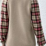 Babette | Sweter Damski z Kraciastymi Rękawami