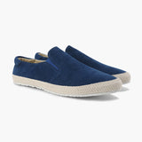 Jarosław | Eleganckie Męskie Espadryle Slip-On z Zamszowym Wykończeniem