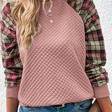 Babette | Sweter Damski z Kraciastymi Rękawami