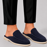 Norbert | Męskie Loafery Mule z Otwartą Piętą