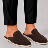 Norbert | Męskie Loafery Mule z Otwartą Piętą