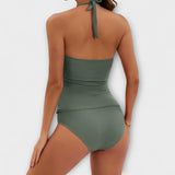Malwina | Bikini halter damskie o wygodnym kroju