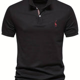 Jakub | Slim Fit polo męskie – klasyczne z sportowym kołnierzem