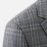 Kacper | Męska marynarka slim fit w kratę
