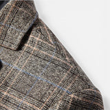 Kacper | Męska marynarka slim fit w kratę