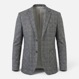 Kacper | Męska marynarka slim fit w kratę