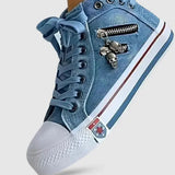 Gabriella | Modne buty w stylu dżinsowym