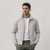 Igor | Męska lekka kurtka smart casual z zamkiem