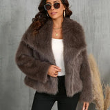 Macy | Luksusowa kurtka z sztucznego futra – Stylowa, Przytulna i Ponadczasowa