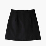 Isabella | Mini spódnica prążkowana z subtelnym rozcięciem