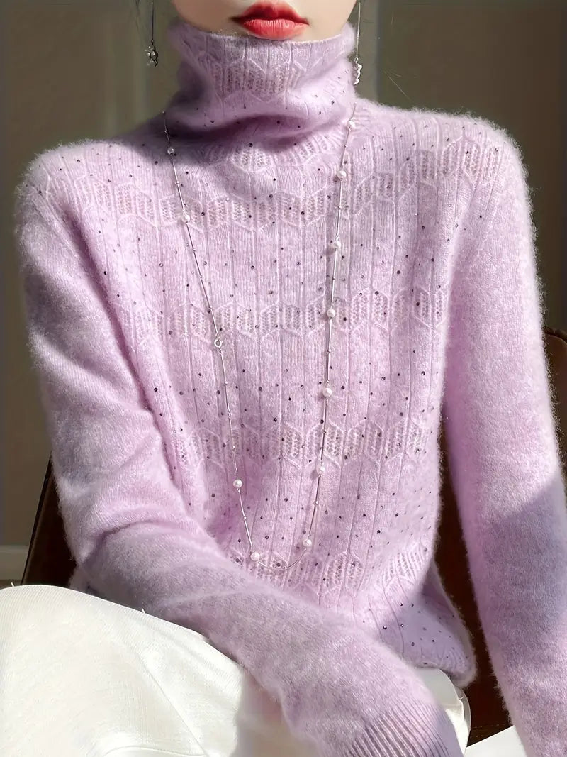 Bella™ Miękki Sweter z Golfem dla Kobiet