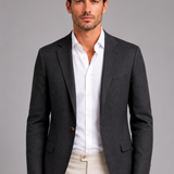 Łukasz | Męska marynarka o dopasowanym kroju w stylu smart casual