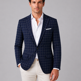 Kamil | Męska marynarka w kratę o eleganckim kroju