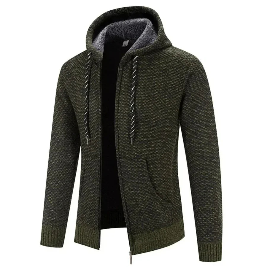 Hubert™ | Elegancka Zimowa Bluza z Kapturem