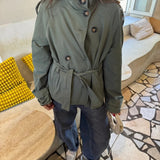 Joanna | Trenchcoat damski dopasowany i wodoodporny