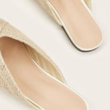 Zuzanna | Modne espadryle z odkrytą piętą