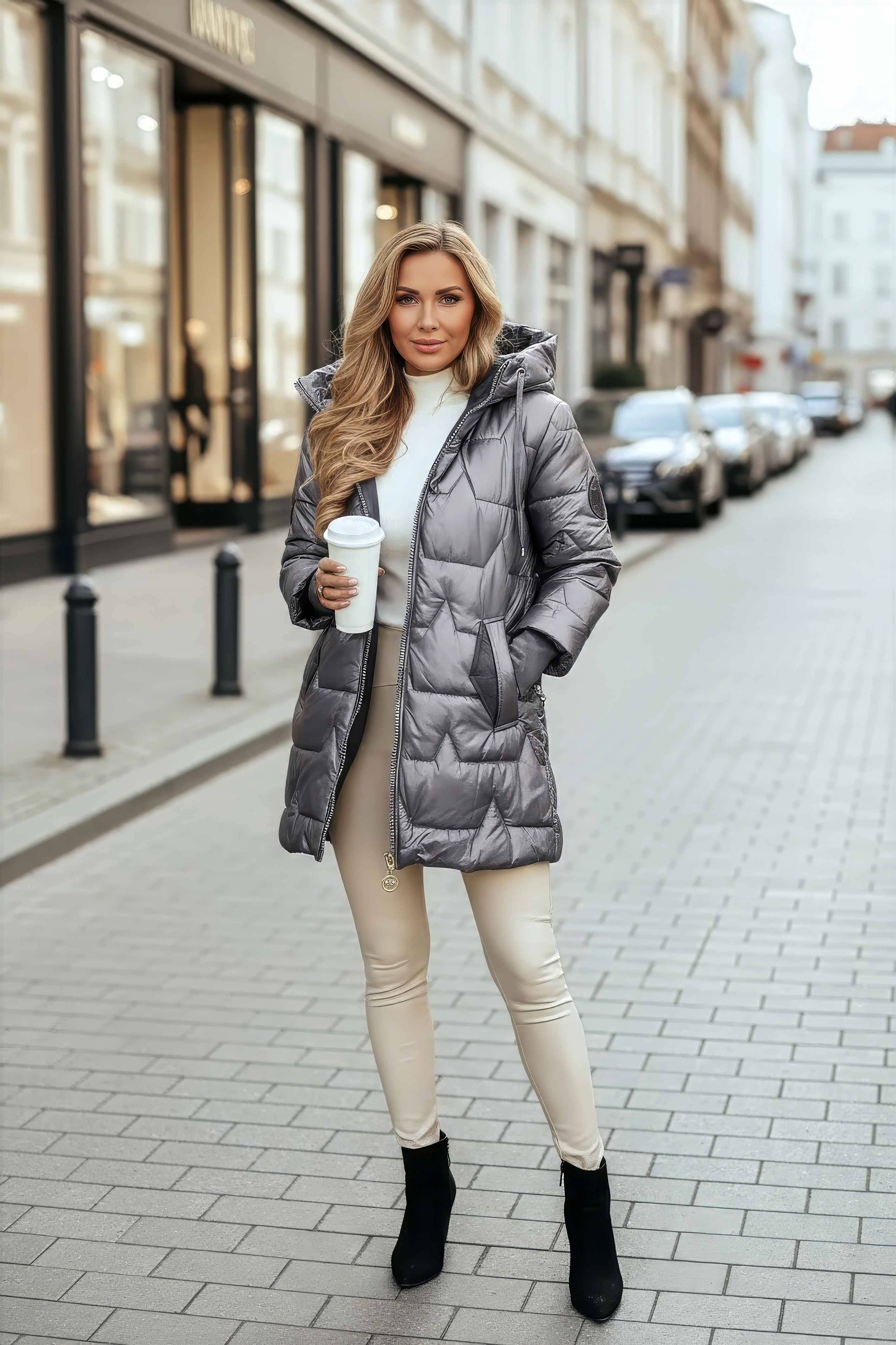 Marisska™ | Elegancki Płaszcz Zimowy z Kapturem