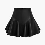 Marigold | Zabawna spódnica w stylu skate z wysokim stanem i rozkloszowanym dołem