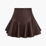 Marigold | Zabawna spódnica w stylu skate z wysokim stanem i rozkloszowanym dołem