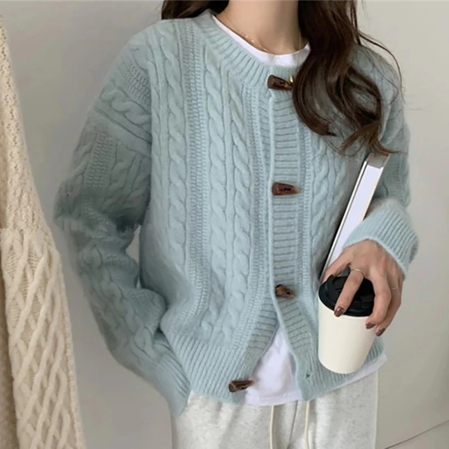 Amaya™ Retro Sweter z Elegancją