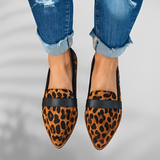 Narcissa | Skórzane damskie buty codzienne z wąskim noskiem