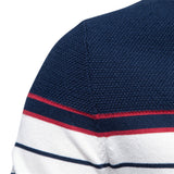 Roman | Męski sweter w paski z okrągłym dekoltem